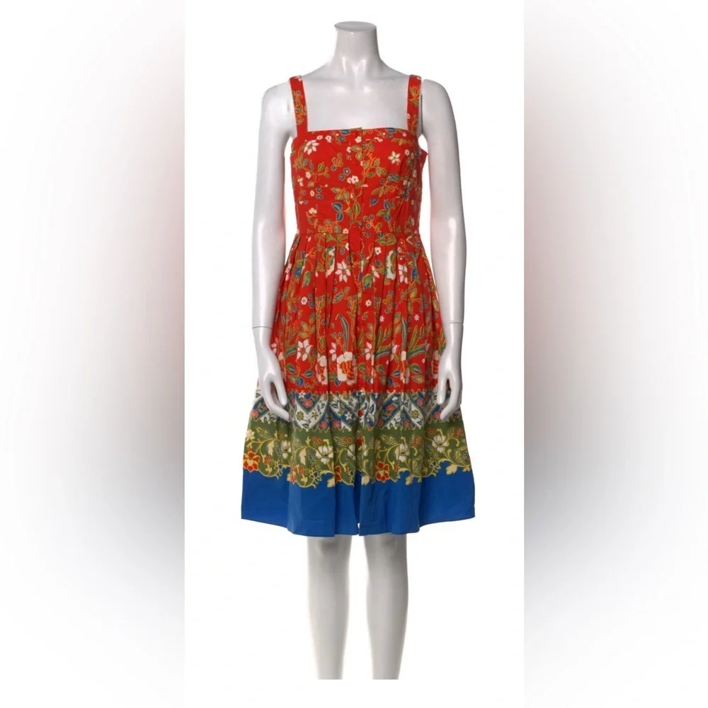 TORY BURCH Fernanda Dress In Samba Batik Flower